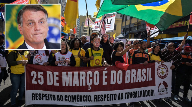 Brezilya’da eski devlet başkanı Bolsonaro’nun evine ve parti binasına baskın