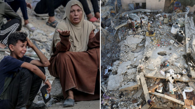 Filistin topraklarını gasbeden İsrailliler Filistinlilerin evlerine saldırdı