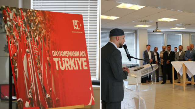 Fransa’da 15 Temmuz Demokrasi ve Milli Birlik Günü vesilesiyle anma programı yapıldı