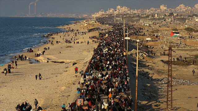 Gazze’de 1 milyon kişi tekrar zorla yerinden edilmeyle karşı karşıya