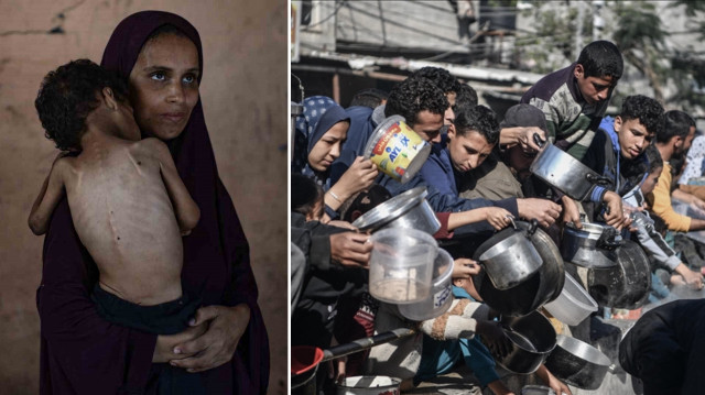 Gazze’de son 24 saatte 15 kişi açlıktan hayatını kaybetti