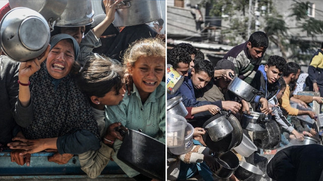 Gazze’de son 24 saatte 6 kişi daha açlıktan hayatını kaybetti