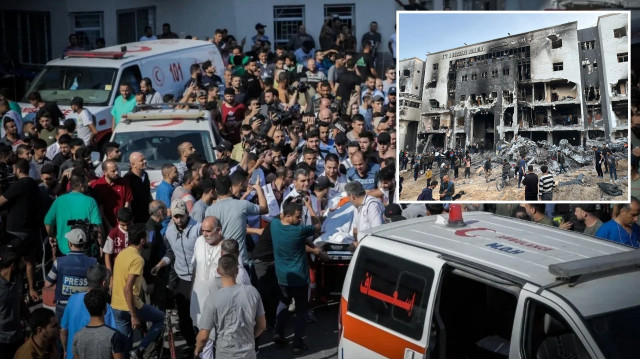 Gazze’deki Sağlık Bakanlığından İsrail’in kuzeydeki hastanelere verdiği sürgün emrine tepki