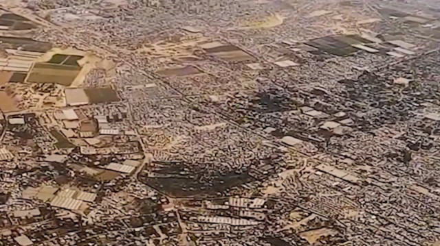 Gazze’deki yıkım TRT Haber kamerasıyla gözler önüne serildi: Soykırımcı İsrail’in geride bıraktığı enkaz havadan görüntülendi