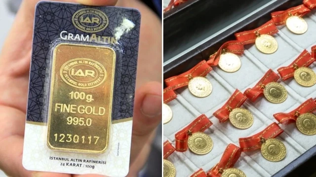 Gram altın rekor tazeledi: 4 bin 500 lirayı aştı