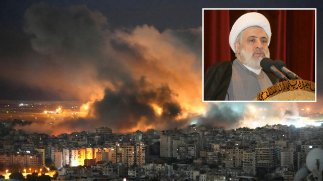 Hizbullah lideri Kasım’dan İsrail’e gözdağı: İsrail’e karşı koyup onu yenebilecek güçteyiz