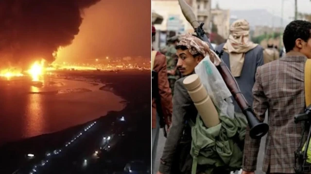 Husiler Kızıldeniz’de İsrail gemisini balistik füzeyle vurdu