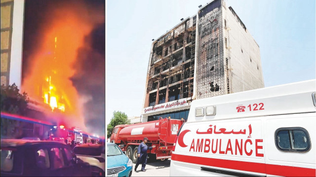 Irak’ta AVM’de yangın faciası: 3 günlük yas ilan edildi