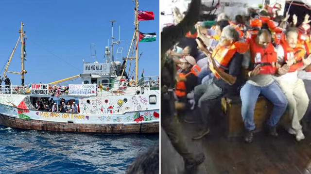 İşgalci İsrail’in müdahale ettiği Handala gemisi Aşdod Limanı’na ulaştı