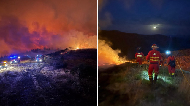 İspanya’da orman yangını: Binlerce turist tahliye edildi