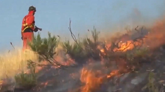 İspanya’da orman yangınlarına askeri müdahale