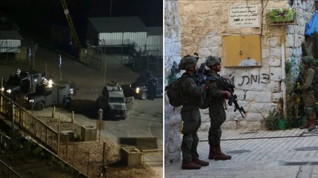 İsrail askerleri El Halil Belediye Başkanı da dahil çok sayıda Filistinliyi gözaltına aldı