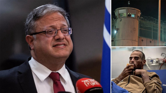 İsrailli Bakan tutsak Filistinlileri aç bırakmakla övündü