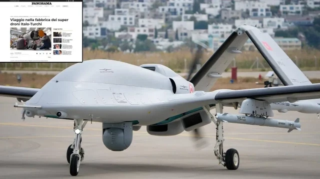 İtalyan gazetesi Baykar ile Leonardo ortaklığını manşete taşıdı: Dronların Ferrarisi