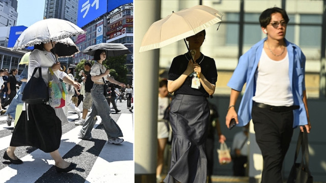 Japonya 41,8 dereceyle tüm zamanların en sıcak gününü yaşadı