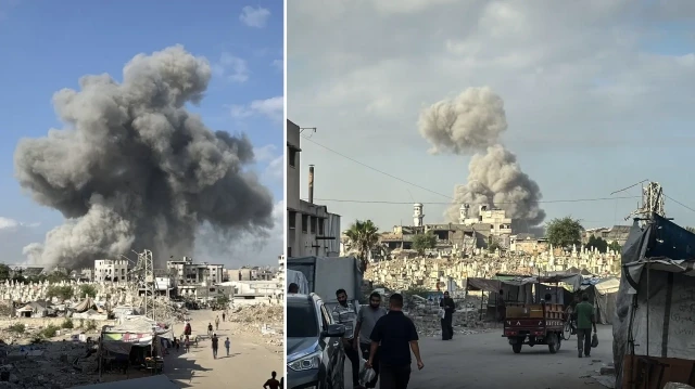 Katil İsrail Gazze’ye düzenlediği son saldırılarda 21 kişi hayatını kaybetti