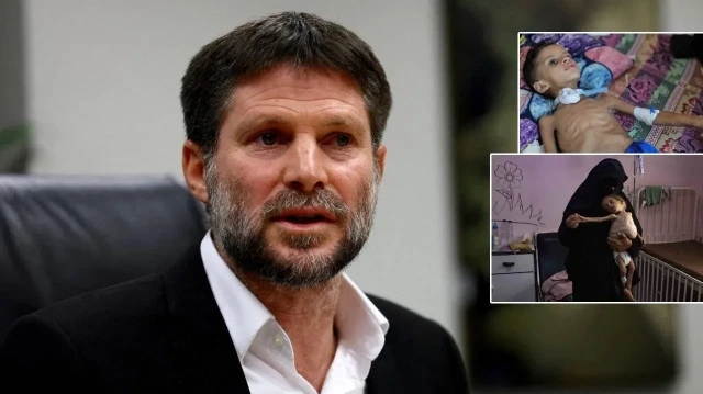 Katil İsrail’in eli kanlı Maliye Bakanı Smotrich’ten soykırım itirafı: ‘Açlık ve susuzluktan öleceği savaş bölgesi’