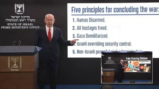 Katil Netanyahu’dan “Gazze’yi işgal” açıklaması: Soykırımı bitirmek için 5 şart sundu