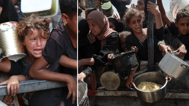 Kızılhaç: Gazze’deki yardım çalışanları açlığı hissetmemek için erken uyuyor