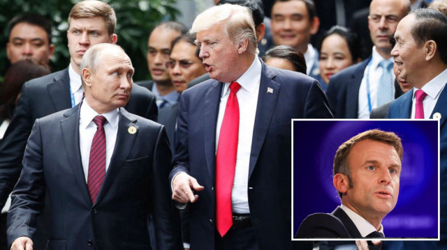 Macron Trump’ın Putin’le yapacağı görüşmede ateşkes sağlamayı amaçladığını söyledi