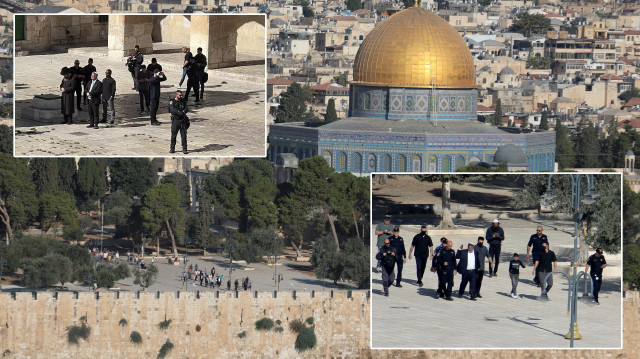 Mescid-i Aksa’da Yahudi provokasyonu: İşgalci Ben Gvir ve avanesi ayin düzenledi