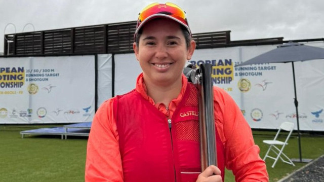 Milli atıcı Çiğdem Özyaman Özenir Avrupa Şampiyonası’nda 6’ncı oldu