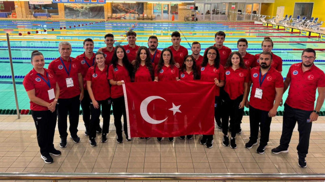 Milli sporculardan Paletli Yüzme Havuz Avrupa Şampiyonası’nda 4 madalya