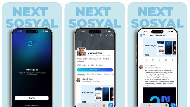 Selçuk Bayraktar’ın duyurduğu Next Sosyal kısa sürede zirveye yerleşti
