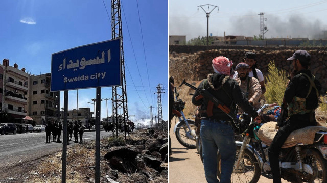 Suriye’nin güneyindeki Süveyda ilinde çatışmalarda 321 kişi hayatını kaybetti