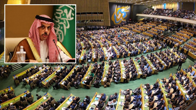Suudi Arabistan: BM’de Filistin konulu konferansta ‘kapsamlı bir çerçeve’ sunan belge kabul edildi