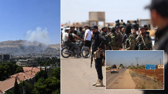 Süveyda’da Dürzi gruplar sivilleri yerlerinden çıkartıyor