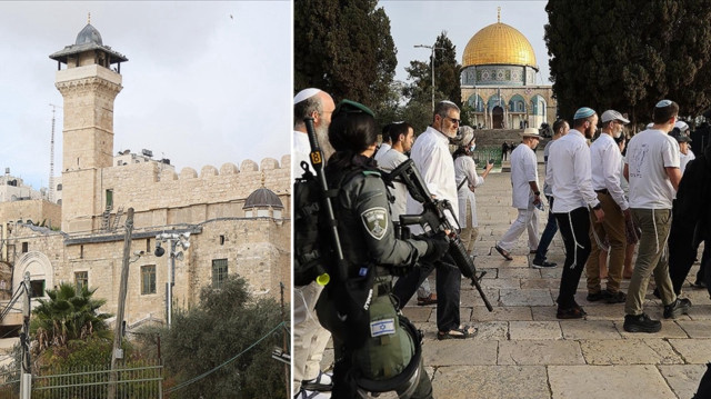 Temmuzda Mescid-i Aksa’ya 27 baskın yapıldı, İbrahim Camii’nde ezan 51 defa engellendi