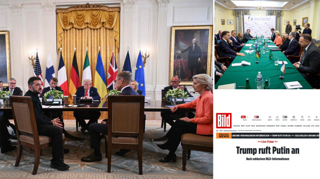 Trump AB liderlerini masada bırakıp Putin’i aradı