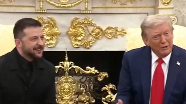 Trump Beyaz Saray’da görüştüğü Zelenski’yi böyle tiye aldı: Hala savaş sürüyorsa seçim olmayacak mı?
