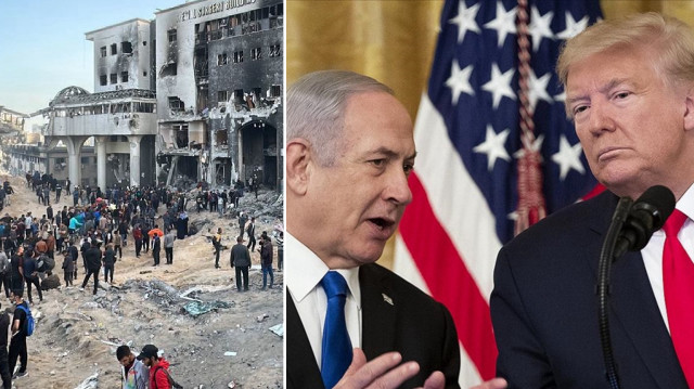 Trump’tan İsrail’in Gazze’yi işgal planıyla ilgili yorum: Bir şey diyemem bu İsrail’e kalmış