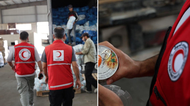 Türk Kızılay Suriye’nin Süveyda ilindeki sivillere 2 tır insani yardım gönderdi