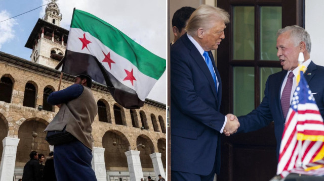 Ürdün Kralı Abdullah Suriye Dışişleri Bakanı Şeybani ve ABD’li temsilci Barrack’la görüştü