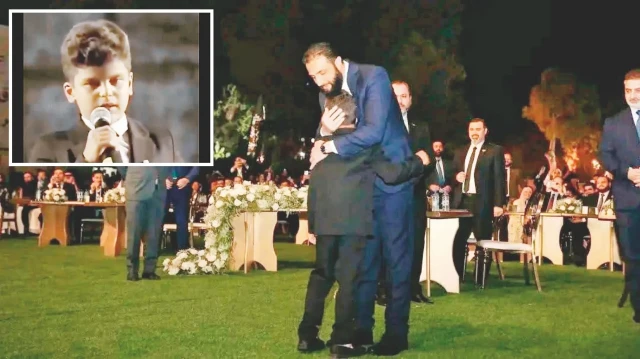 Cebindeki 1 doları bağışladı: Küçük Mahmud, Şara’yı ağlattı