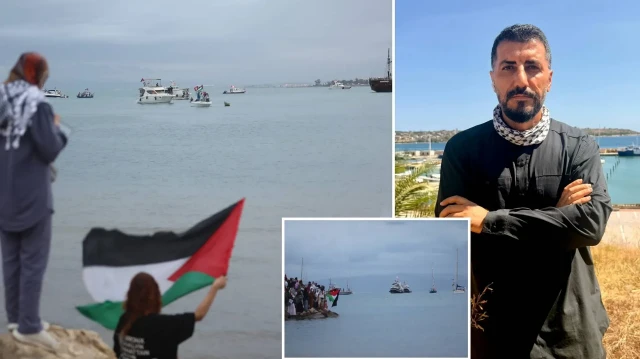 Ersin Çelik Sumud Filosu’nun son hazırlıklarını aktardı: ‘Turkuaz rengi kurdele takarak bize destek olun’