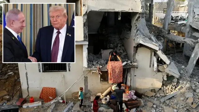Gazzelilerden Trump’ın planına tepki: Desteklemiyoruz ama kabul etmek zorundayız