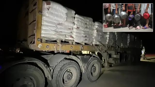 Gazze’ye eylül ayında 18 bin yardım tırından sadece 1824’ü girdi