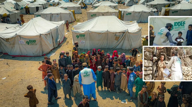 İDDEF deprem felaketi yaşayan Afganistan’ı yalnız bırakmıyor