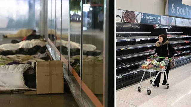 İngiltere’de açlık krizi: 14 milyon kişi gıdaya ulaşamıyor