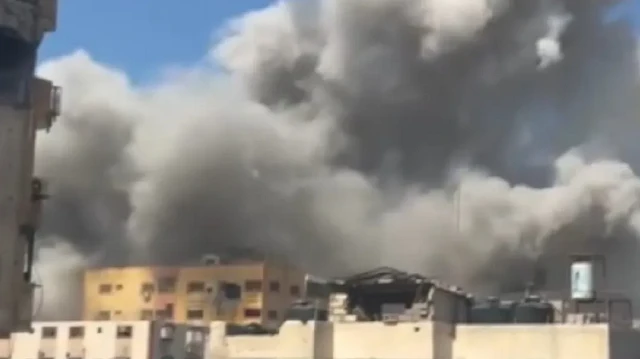 İsrail binlerce savunmasız Filistinli’nin sığındığı UNRWA okullarını vurdu