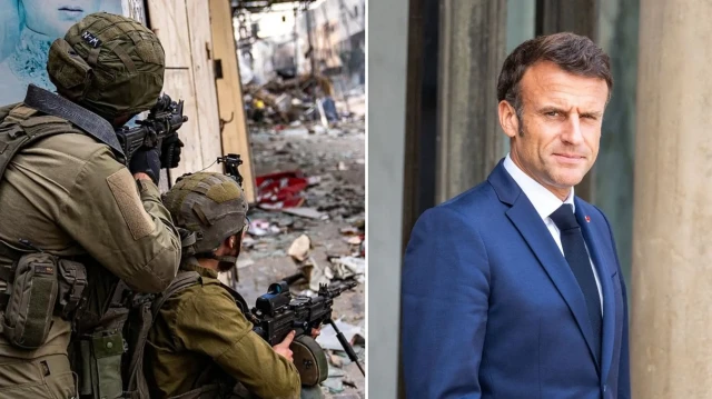 İsrail’den Filistin Devleti’ni tanıma girişiminde bulunan Macron’a ret