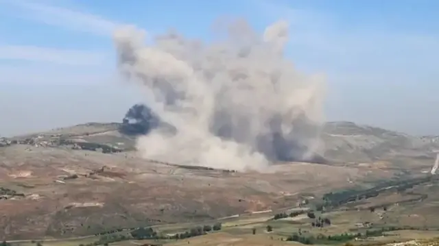 Katil İsrail’den Lübnan’ın doğusuna hava saldırısı