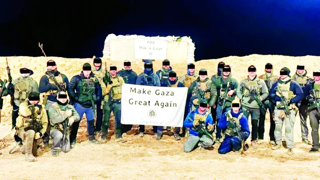 Motorlu haçlılar Gazze’de