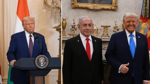 Trump’tan Gazze planı açıklaması: Umarım Netanyahu ile anlaşırız