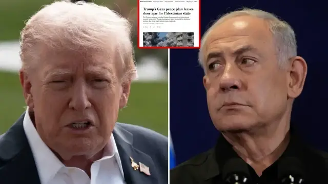 Washington Post’tan ilginç iddia: ‘Trump’ın barış planı Filistin devletine kapı açıyor’