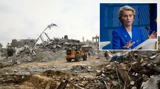 AB Komisyonu Başkanı Von der Leyen’den Avrupa’ya Gazze’nin yeniden inşasında rol alma çağrısı